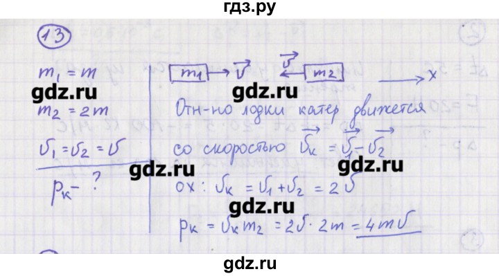 ГДЗ по физике 10‐11 класс Громцева сборник задач  глава 3 / параграф 1 - 13, Решебник