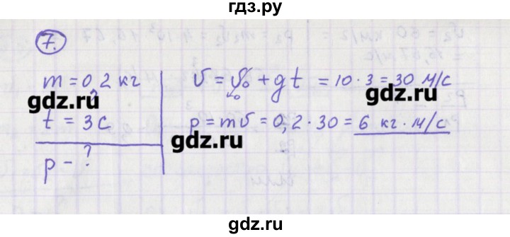 ГДЗ по физике 10‐11 класс Громцева сборник задач  глава 3 / параграф 1 - 7, Решебник