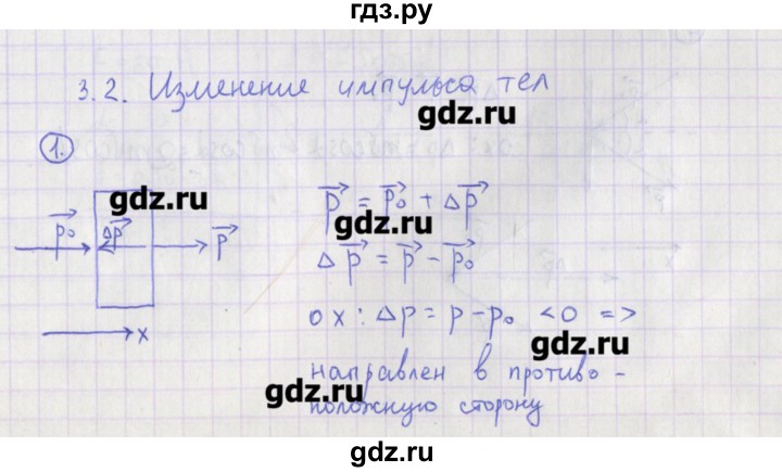 ГДЗ по физике 10‐11 класс Громцева сборник задач  глава 3 / параграф 2 - 1, Решебник