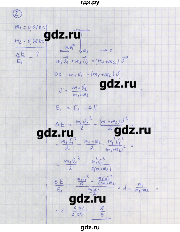 ГДЗ по физике 10‐11 класс Громцева сборник задач  глава 3 / параграф 22 - 2, Решебник