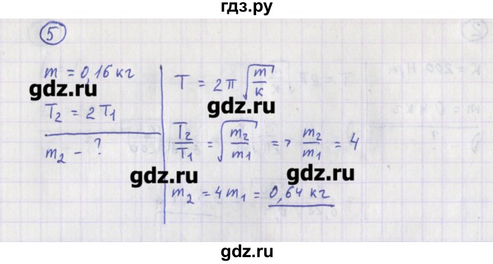 ГДЗ по физике 10‐11 класс Громцева сборник задач  глава 4 / параграф 3 - 5, Решебник