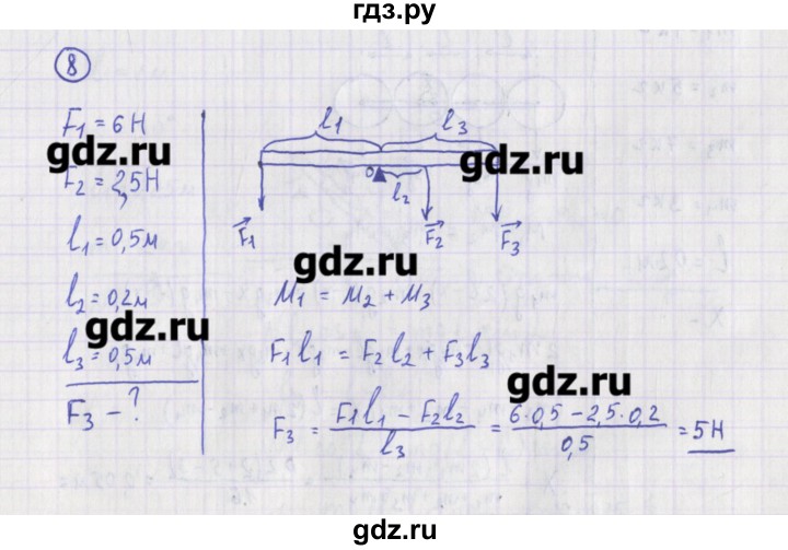 ГДЗ по физике 10‐11 класс Громцева сборник задач (Мякишев)  глава 5 / параграф 2 - 8, Решебник