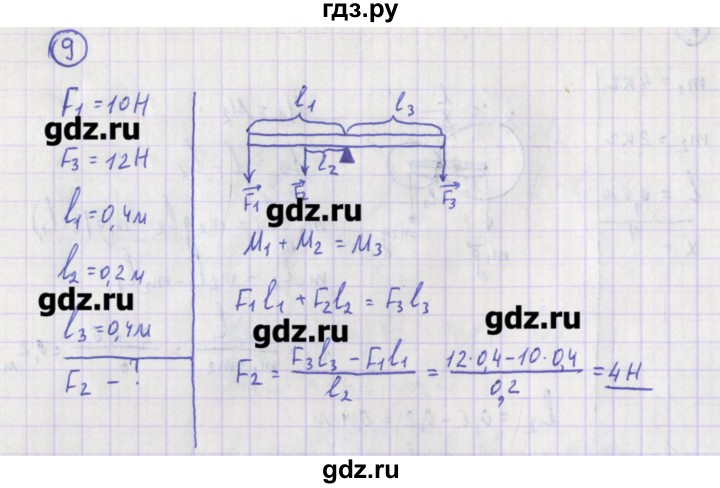 ГДЗ по физике 10‐11 класс Громцева сборник задач  глава 5 / параграф 2 - 9, Решебник
