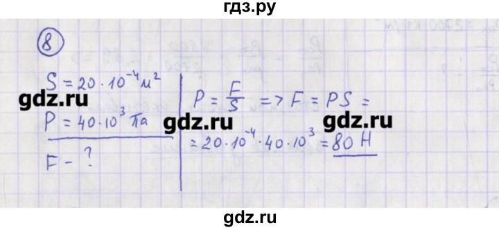 ГДЗ по физике 10‐11 класс Громцева сборник задач  глава 5 / параграф 4 - 8, Решебник