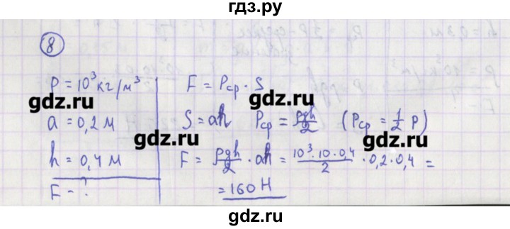 ГДЗ по физике 10‐11 класс Громцева сборник задач  глава 6 / параграф 2 - 8, Решебник