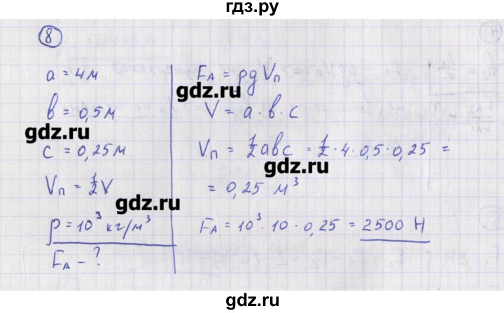 ГДЗ по физике 10‐11 класс Громцева сборник задач  глава 6 / параграф 5 - 8, Решебник