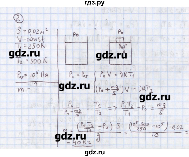 ГДЗ по физике 10‐11 класс Громцева сборник задач  глава 7 / параграф 11 - 2, Решебник