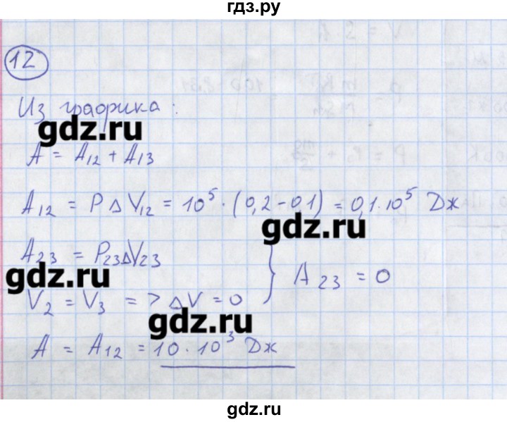 ГДЗ по физике 10‐11 класс Громцева сборник задач  глава 8 / параграф 11 - 12, Решебник