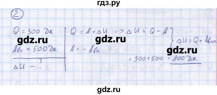 ГДЗ по физике 10‐11 класс Громцева сборник задач  глава 8 / параграф 12 - 2, Решебник