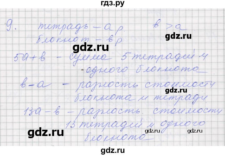 ГДЗ по алгебре 7 класс Миндюк рабочая тетрадь  параграф 2 - 9, Решебник