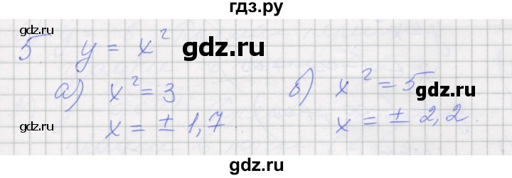 ГДЗ по алгебре 7 класс Миндюк рабочая тетрадь  параграф 21 - 5, Решебник