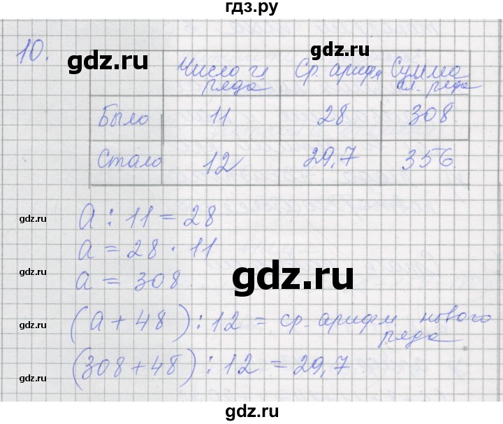 ГДЗ по алгебре 7 класс Миндюк рабочая тетрадь  параграф 9 - 10, Решебник