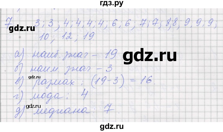 ГДЗ по алгебре 7 класс Миндюк рабочая тетрадь  параграф 10 - 7, Решебник