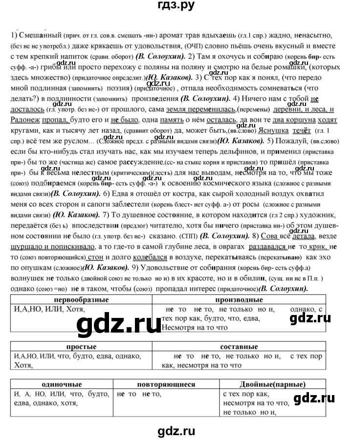 ГДЗ по русскому языку 11 класс Гусарова  Базовый и углубленный уровень упражнение - 32, Решебник к учебнику 2022
