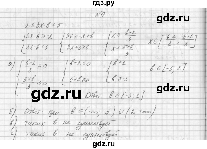 ГДЗ по алгебре 8 класс Звавич дидактические материалы  самостоятельная работа. вариант 2 / С-32 - 9, Решебник №1