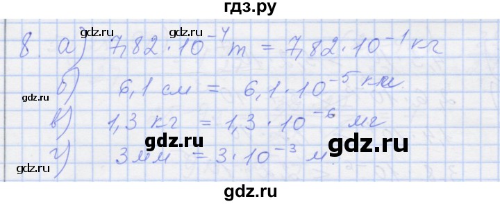 ГДЗ по алгебре 8 класс Миндюк рабочая тетрадь  параграф 35 - 8, Решебник №1