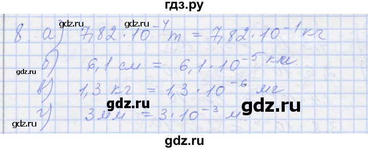 ГДЗ по алгебре 8 класс Миндюк рабочая тетрадь (Макарычев)  параграф 35 - 8, Решебник №1