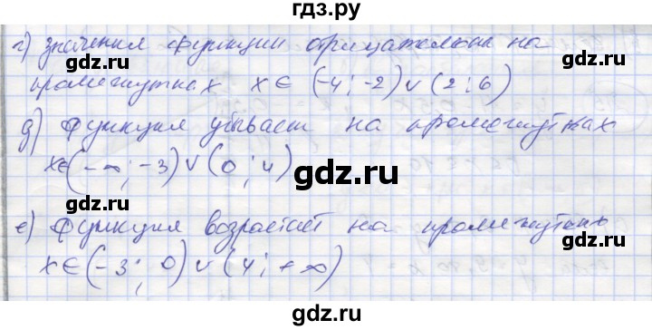 ГДЗ по алгебре 8 класс Минаева рабочая тетрадь (Дорофеев)  упражнение - 212, Решебник №1