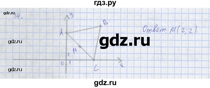 ГДЗ по алгебре 7 класс Колягин рабочая тетрадь  параграф 29 - 14, Решебник