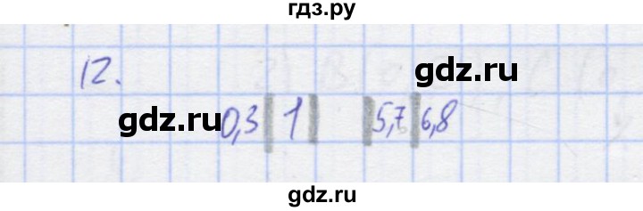 ГДЗ по алгебре 7 класс Колягин рабочая тетрадь  параграф 31 - 12, Решебник