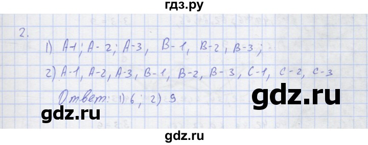 ГДЗ по алгебре 7 класс Колягин рабочая тетрадь  параграф 40 - 2, Решебник