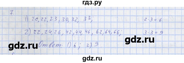 ГДЗ по алгебре 7 класс Колягин рабочая тетрадь  параграф 40 - 7, Решебник