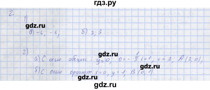 ГДЗ по алгебре 7 класс Колягин рабочая тетрадь  параграф 36 - 2, Решебник