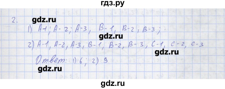 ГДЗ по алгебре 7 класс Колягин рабочая тетрадь  параграф 40 - 2, Решебник