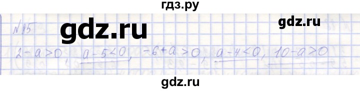 ГДЗ по алгебре 7 класс Потапов рабочая тетрадь (Никольский)  задание - 85, Решебник