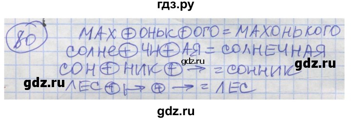 ГДЗ по информатике 4 класс Семенов рабочая тетрадь  номер - 80, Решебник №1