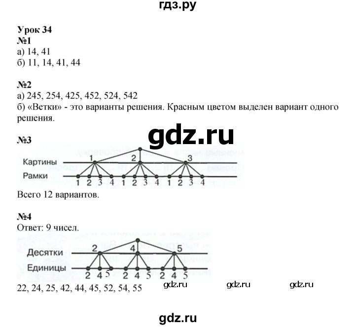 ГДЗ по математике 2 класс Петерсон рабочая тетрадь  часть 3. страница - 50, Решебник 2022