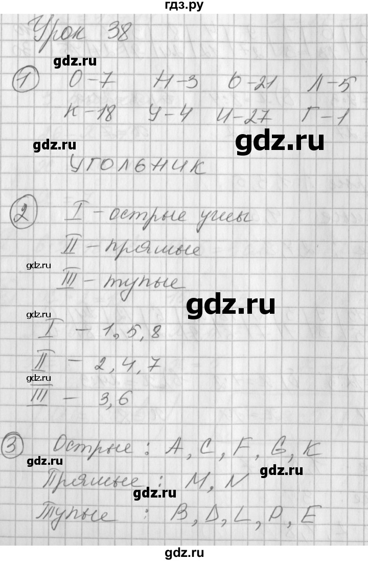 ГДЗ по математике 2 класс Петерсон рабочая тетрадь  часть 2. страница - 55, Решебник 2016 №1