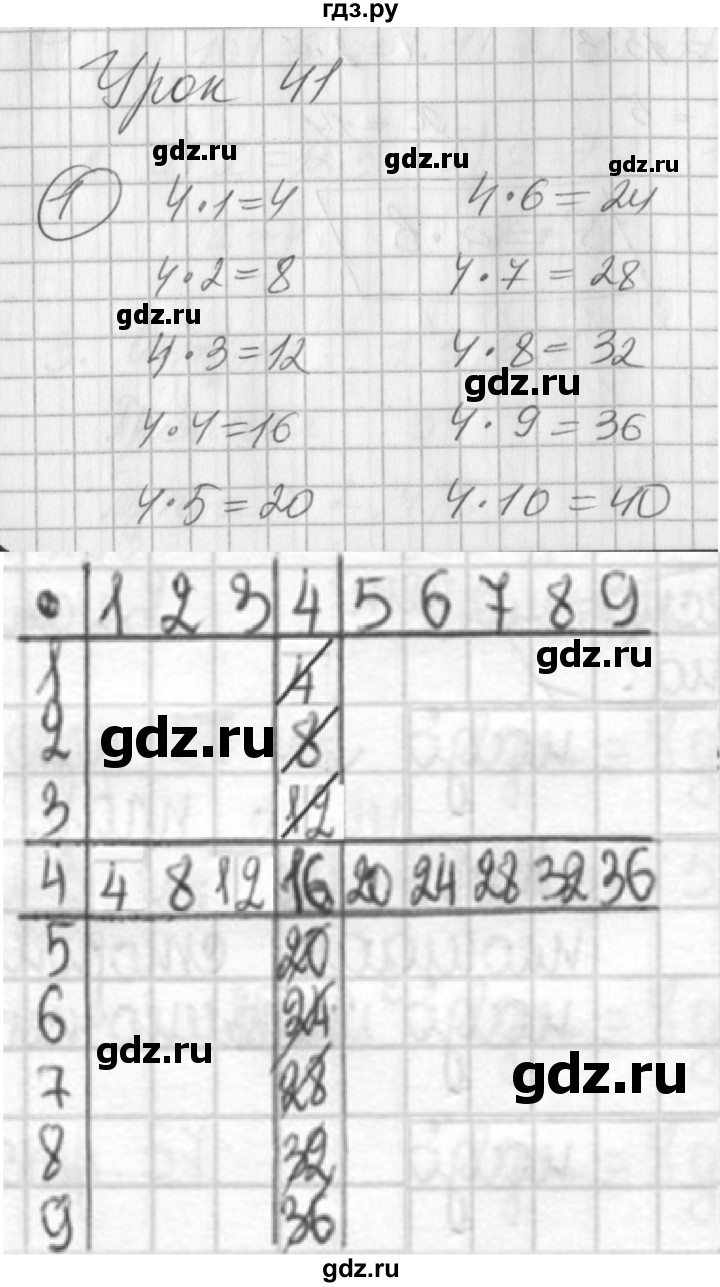 ГДЗ по математике 2 класс Петерсон рабочая тетрадь  часть 2. страница - 59, Решебник 2016 №1