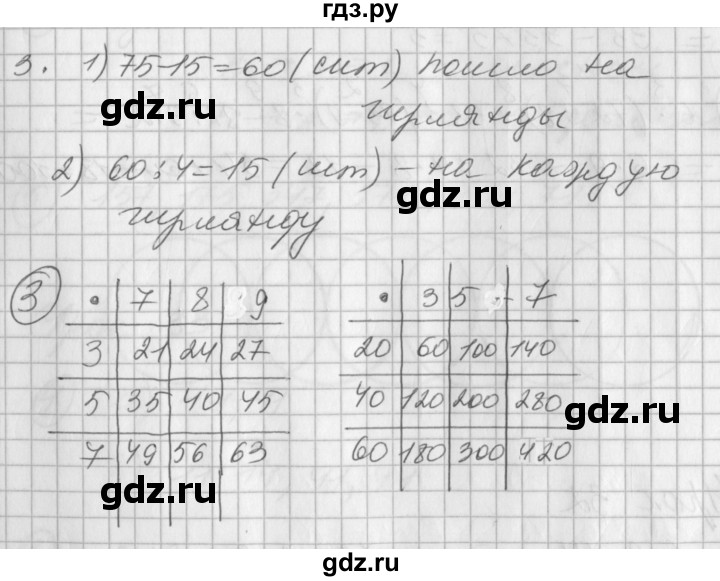 ГДЗ по математике 2 класс Петерсон рабочая тетрадь  часть 3. страница - 47, Решебник 2016 №1