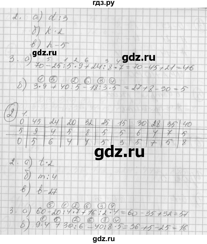 ГДЗ по математике 2 класс Петерсон рабочая тетрадь  часть 3. страница - 7, Решебник 2016 №1