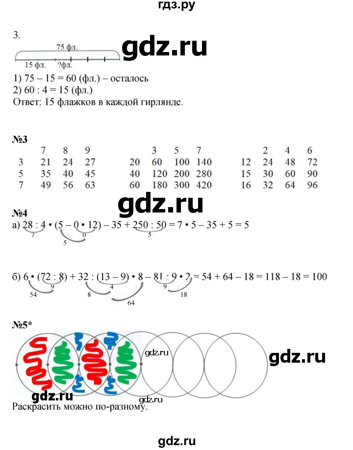 ГДЗ по математике 2 класс Петерсон рабочая тетрадь Углубленный уровень часть 3. страница - 47, Решебник 2023