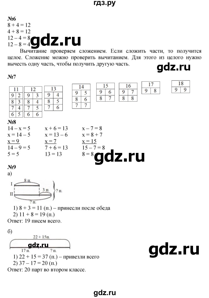 ГДЗ по математике 2 класс Петерсон   часть 1 - Урок 3, Решебник к учебнику 2022 (Учусь учиться)