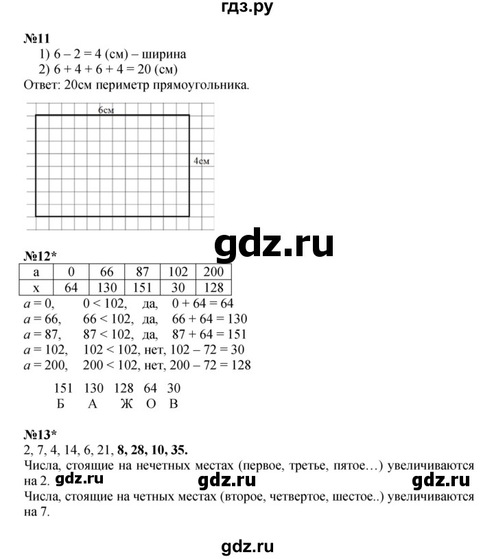 ГДЗ по математике 2 класс Петерсон   часть 2 - Урок 17, Решебник к учебнику 2022 (Учусь учиться)