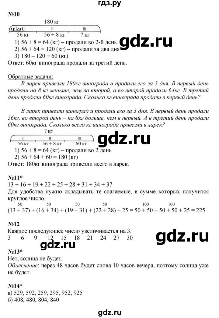 ГДЗ по математике 2 класс Петерсон   часть 2 - Урок 3, Решебник к учебнику 2023 (Учусь учиться)