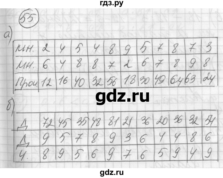 ГДЗ по математике 2 класс Петерсон   часть 3 / задача на повторение - 55, Решебник к учебнику Перспектива