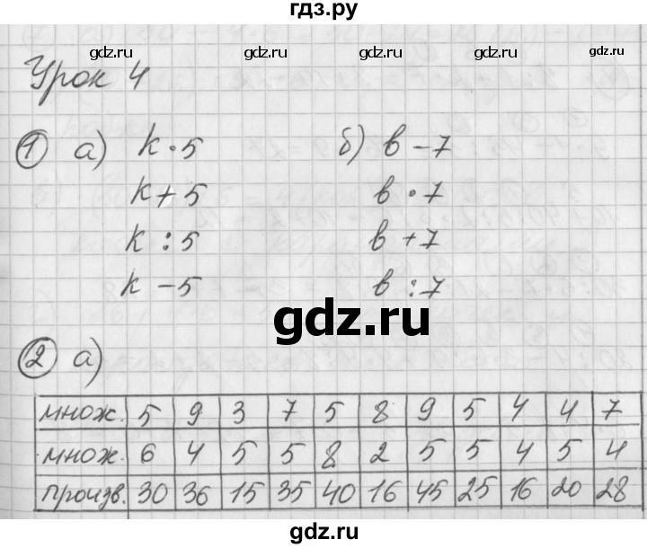 ГДЗ по математике 2 класс Петерсон   часть 3 - Урок 4, Решебник к учебнику Перспектива