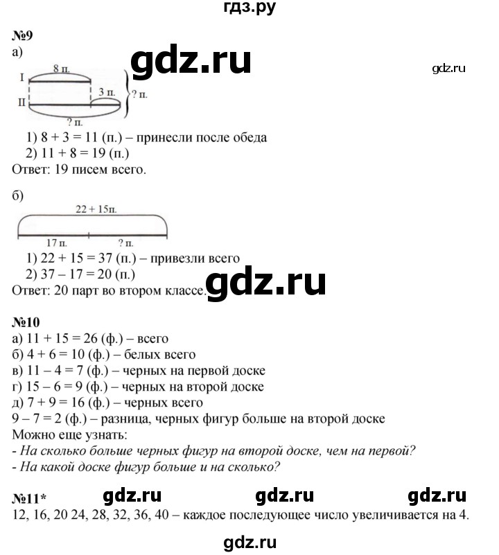 ГДЗ по математике 2 класс Петерсон  Углубленный уровень часть 1 - Урок 3, Решебник 2025 (2024) (углубленный уровень)