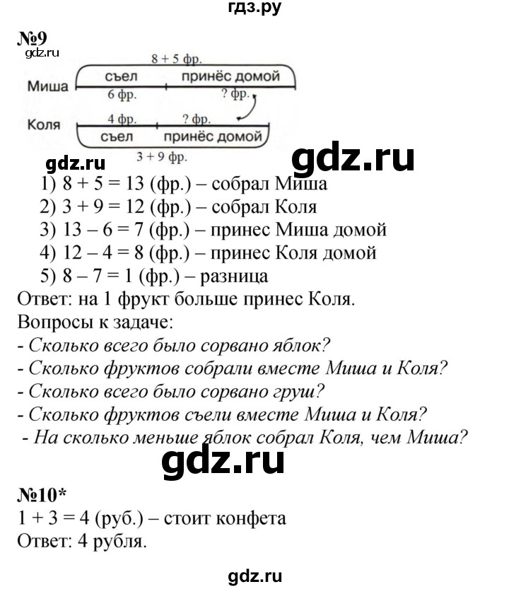 ГДЗ по математике 2 класс Петерсон  Углубленный уровень часть 1 - Урок 6, Решебник 2025 (2024) (углубленный уровень)