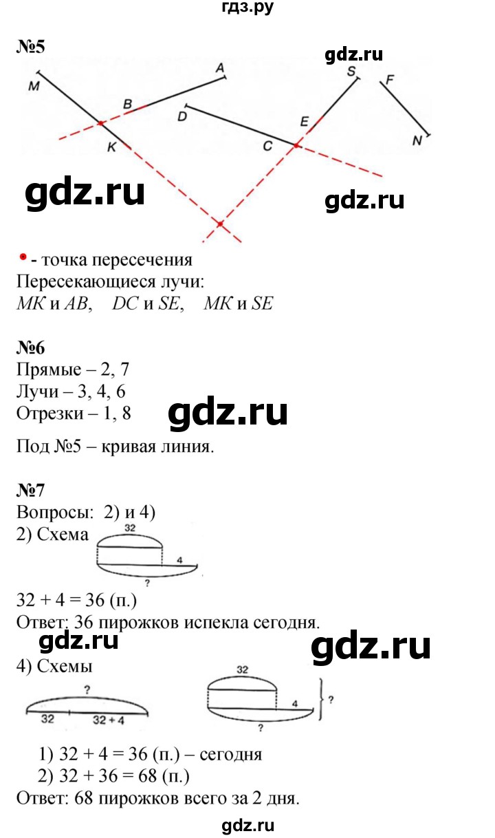 ГДЗ по математике 2 класс Петерсон  Углубленный уровень часть 1 - Урок 37, Решебник 2025 (2024) (углубленный уровень)