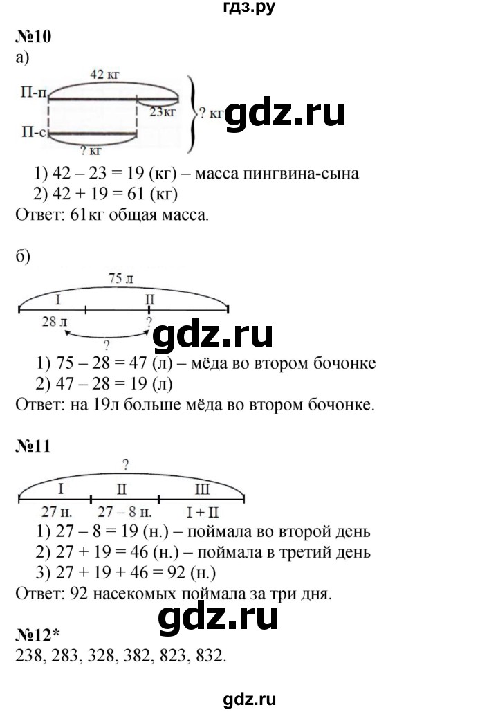 ГДЗ по математике 2 класс Петерсон  Углубленный уровень часть 1 - Урок 21, Решебник №1 2016 (Учусь учиться)