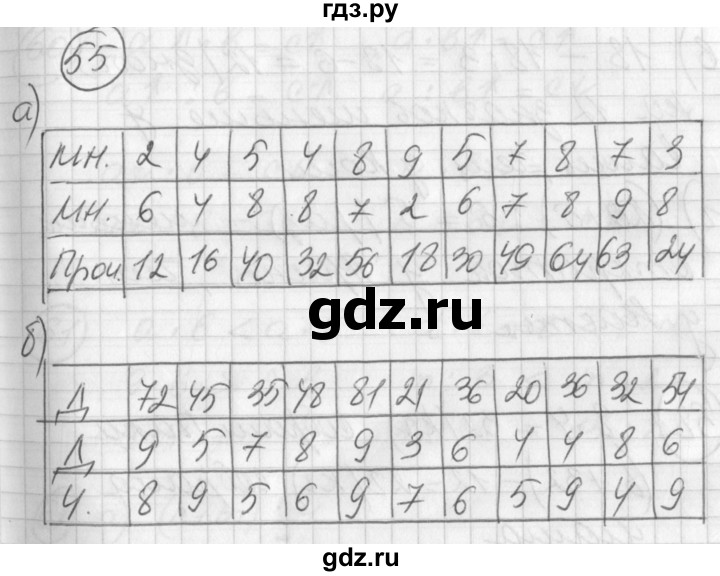 ГДЗ по математике 2 класс Петерсон  Углубленный уровень часть 3 / задача на повторение - 55, Решебник Перспектива