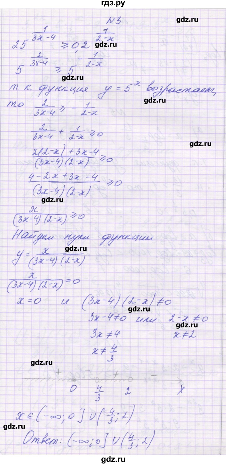 ГДЗ по алгебре 11 класс Глизбург контрольные работы Базовый и углубленный уровень контрольная работа 4. вариант - 4, Решебник