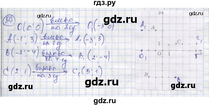 ГДЗ по алгебре 9 класс Минаева рабочая тетрадь  упражнение - 59, Решебник №1
