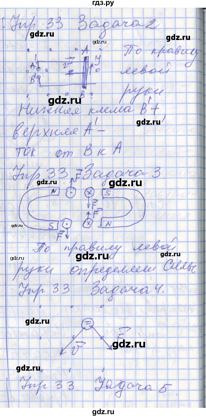 ГДЗ по физике 9 класс Перышкин рабочая тетрадь  страница - 104, Решебник №1 2017