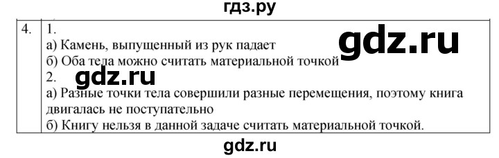 ГДЗ по физике 9 класс Перышкин рабочая тетрадь  страница - 11, Решебник 2021